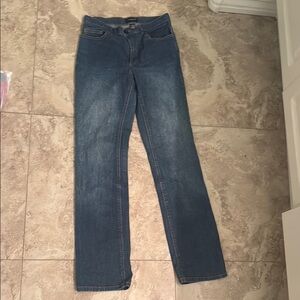 Ann Taylor Blue Straight Leg Jeans